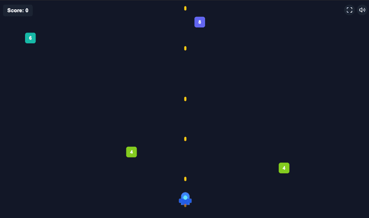 Block X Bluster — Retro-Inspired PWA Action Shooter desktop view